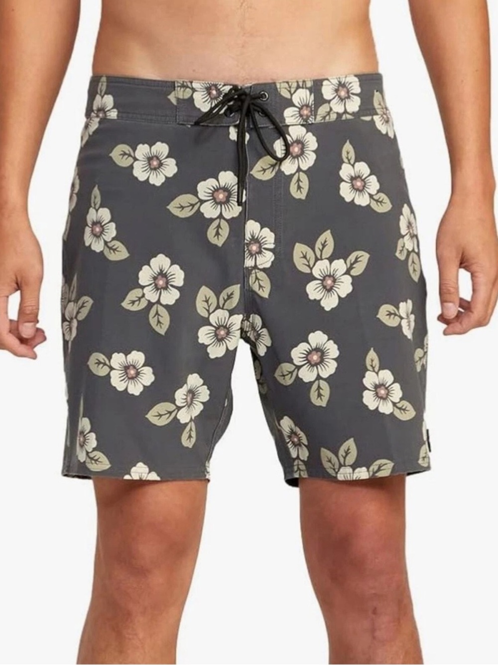 RVCA Men's Va Pigment Trunk Floral